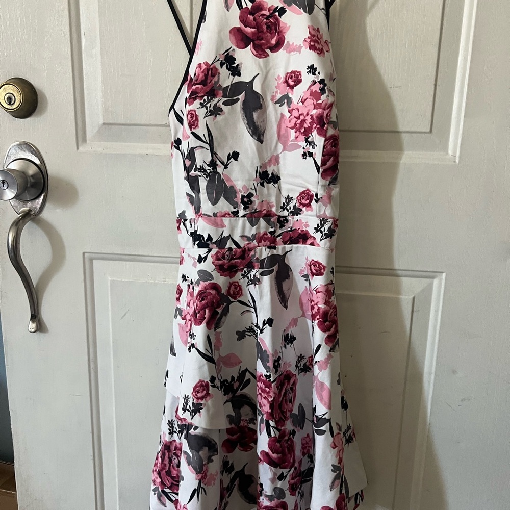 Speechless Pink Halter Sundress for Weddings